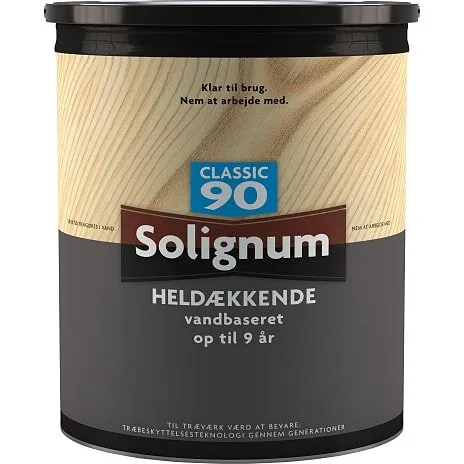 Solignum Classic 90 træbeskyttelse 7,5 l – sort