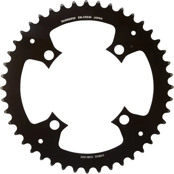 Shimano SM-CRE80 44T klinge - Sort (til Steps E-8000)