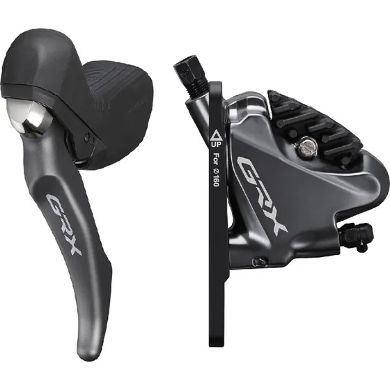 Shimano GRX RX810 venstre bremsegreb + Flatmount kaliber