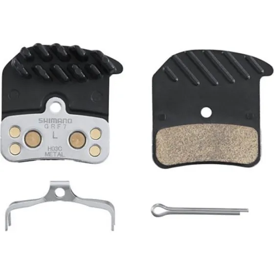 Shimano H03C-MF Metal bremseklodser (1 par)