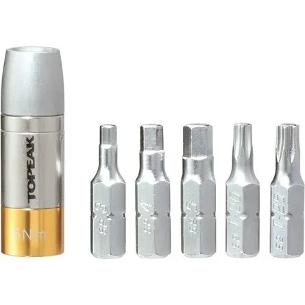 Topeak Nano TorqBox 4 Nm - Mini momentngle med 5 bits