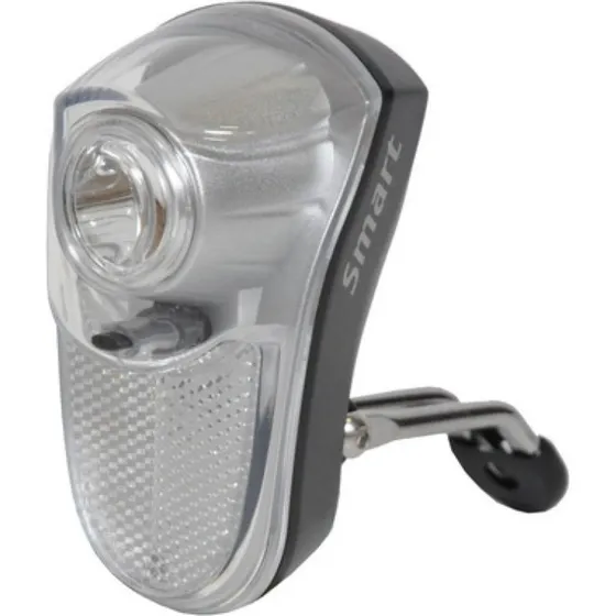 Smart forlygte 0,5W med refleks og fastmontering