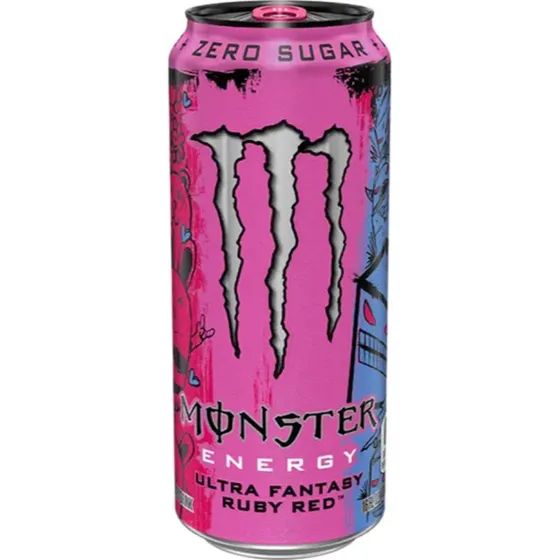 Monster Energy Ultra Fantasy Ruby Red – sukkerfri
