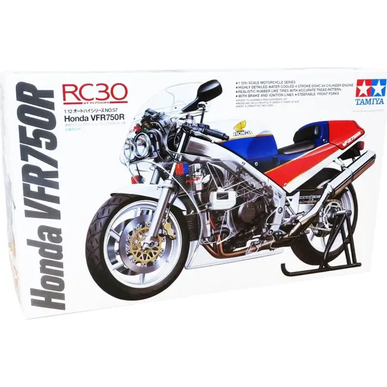 Tamiya Honda VFR750R 1:12 - Modelmotorcykel (14057)