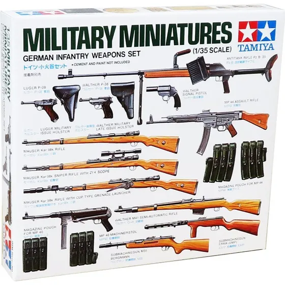 Tamiya German Infantry Weapons Set 1:35 (35111)