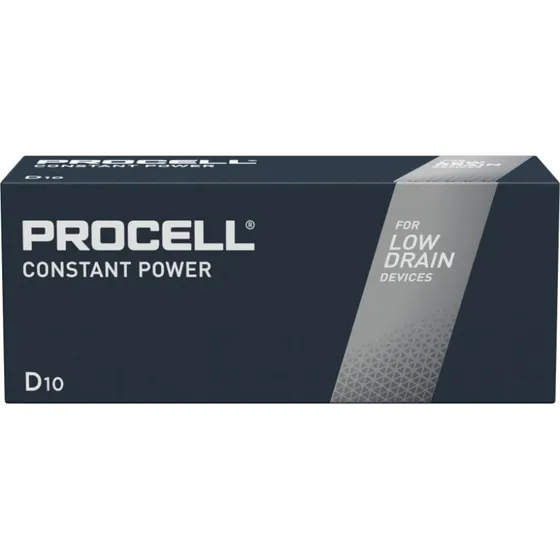 Procell Alkaline Constant D 10stk (D/LR20)