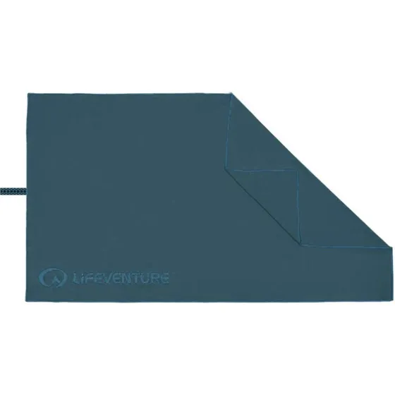 Lifeventure Recycled Softfibre Trek Håndklæde - Large, Blå