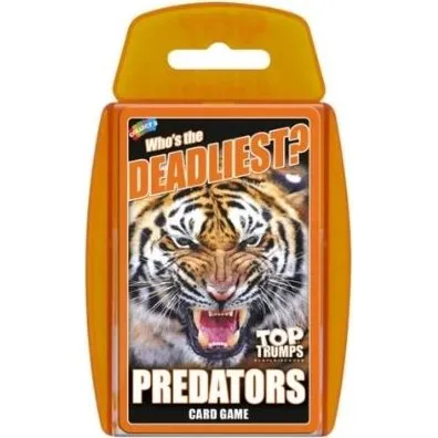 Top Trumps Predators – Rovdyrkortspil (6+)