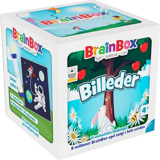 Brainbox Billeder hukommelsesspil  4+ (330 sprgsml)