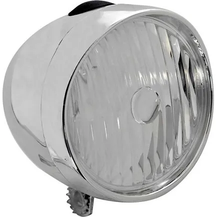 OXC Retro Chrome Forlygte 3 LED – 30 lumen