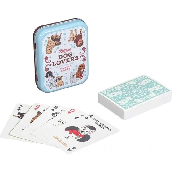 Wild & Wolf Dog Lover's Playing Cards