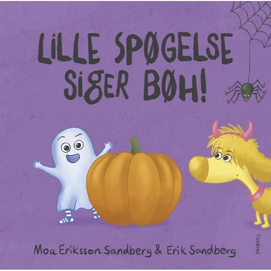 Lille Spøgelse siger bøh – papbog af Moa Eriksson Sandberg