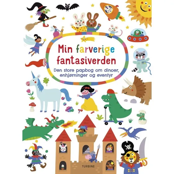 Min farverige fantasiverden – vrimmel-papbog
