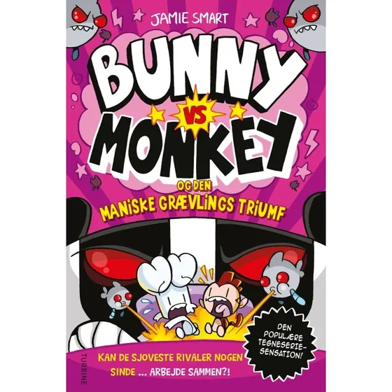 Bunny vs Monkey: Den maniske grævling - Jamie Stuart
