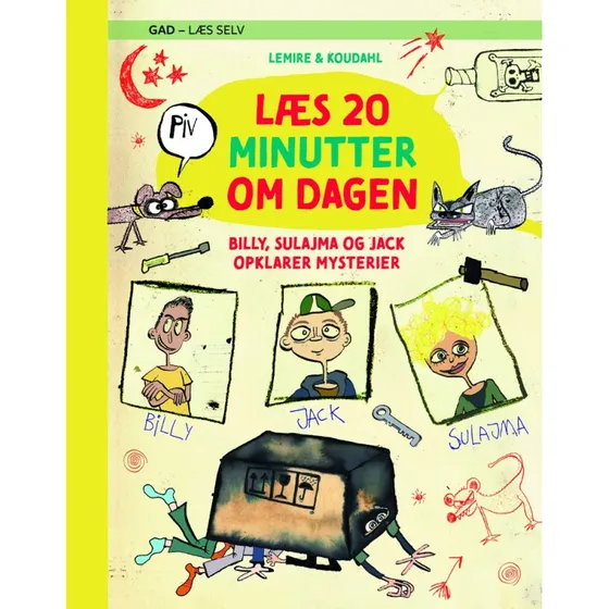 Læs 20 minutter om dagen: Billy, Sulajma og Jack opklarer mysterier