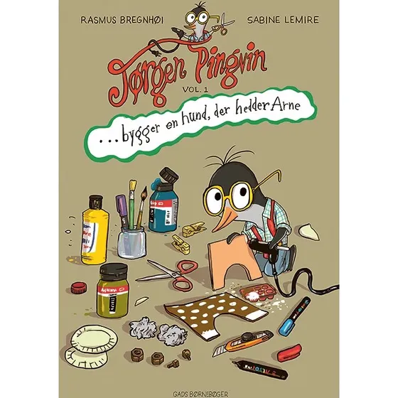 Jørgen Pingvin bygger hunden Arne