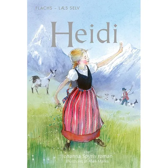 Heidi (Flachs Læs Selv) – letlæst børnebog