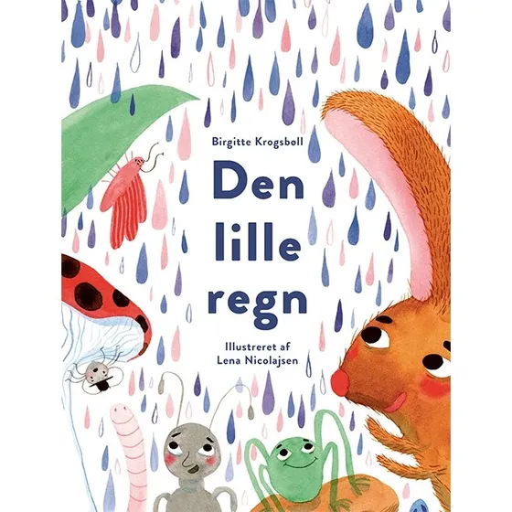 Den lille regn – rimet billedbog af Birgitte Krogsbøll
