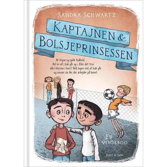 Kaptajnen & Bolsjeprinsessen – vendebog af Sandra Schwartz