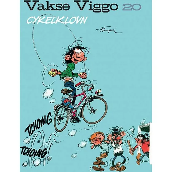 Vakse Viggo 20: Cykelklovn (Franquin)