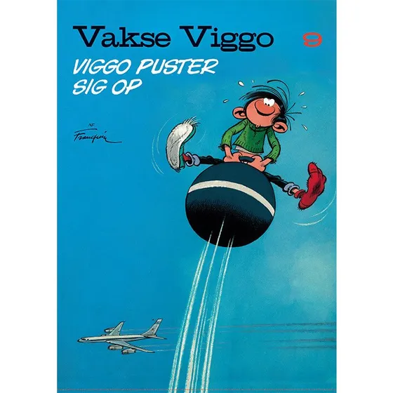 Vakse Viggo 9 – Viggo puster sig op (Franquin)