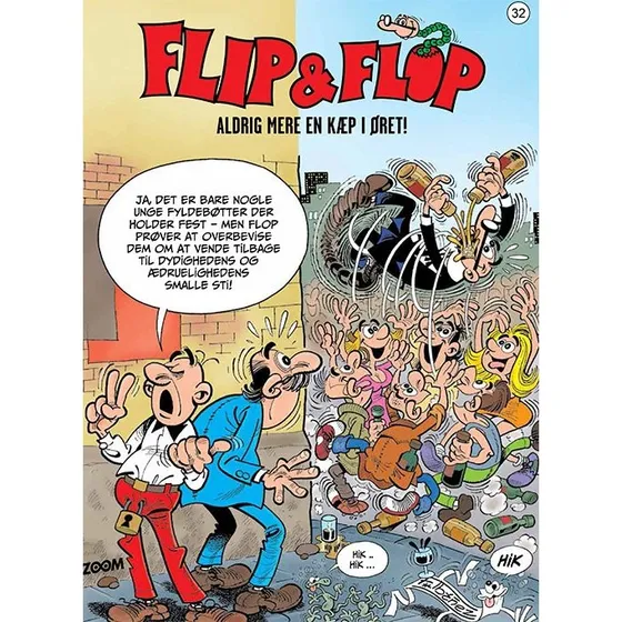 Flip & Flop 32 – Aldrig mere en kæp i øret! (F. Ibañez)