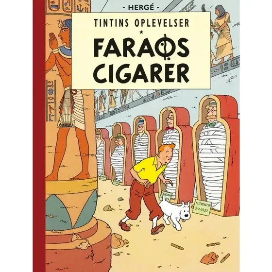 Tintin: Faraos cigarer – retroudgave (indbundet)