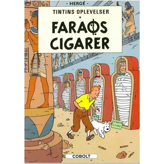 Tintin: Faraos cigarer – Hergé (softcover)