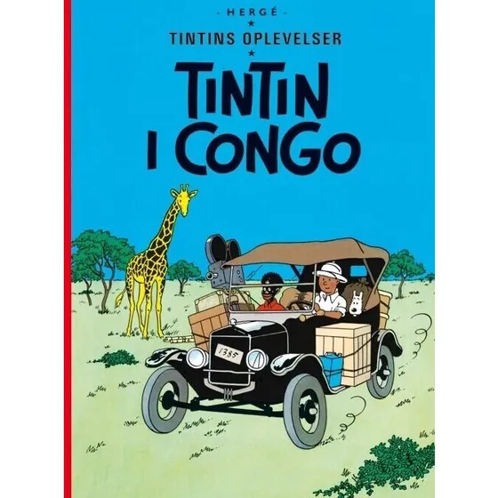 Tintin i Congo – softcover (Hergé)