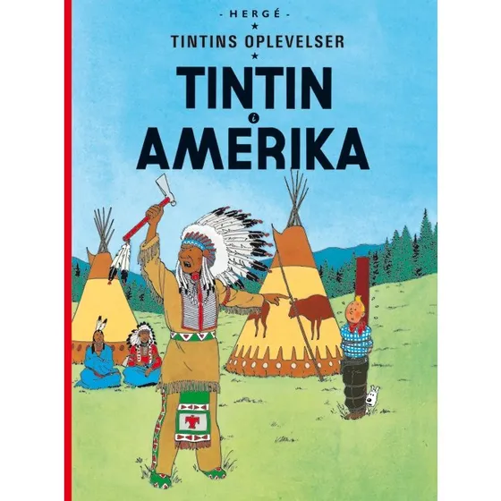 Tintin i Amerika – softcover (Hergé)