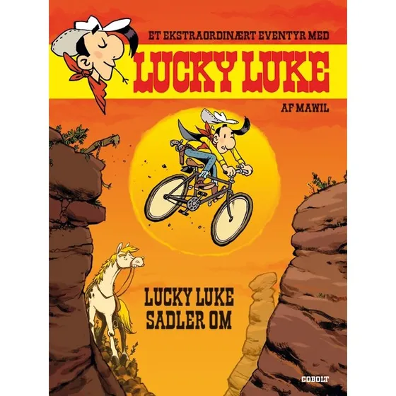 Lucky Luke: Lucky Luke sadler om - Mawil (tryk)