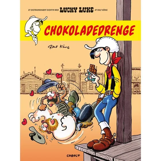 Lucky Luke: Chokoladedrenge – Ralf König (Bog)