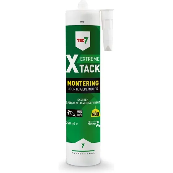 TEC7 Flex fugemasse 310 ml patron, hvid