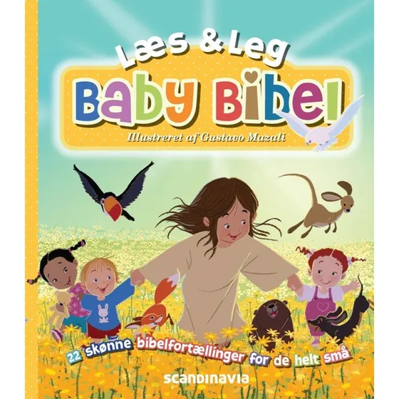 Læs & Leg Baby Bibel – 22 bibelfortællinger for de mindste