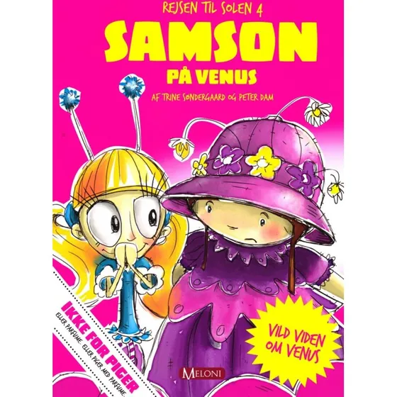 Samson på Venus – børnebog af Trine Søndergaard