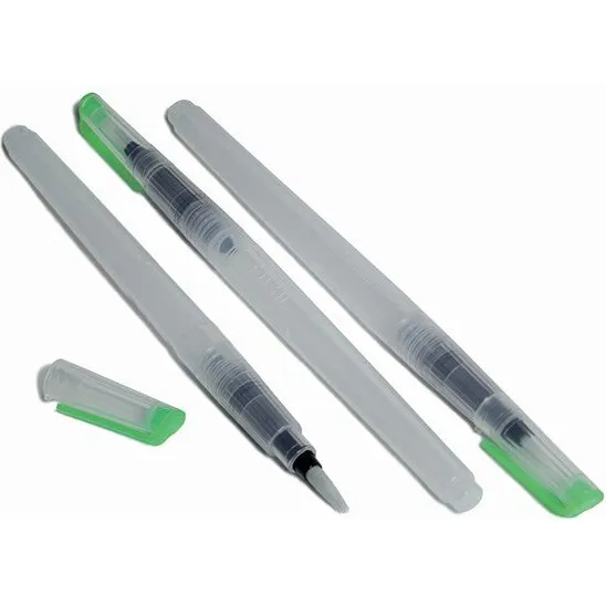 Uden mærke Penselsæt med vandbeholder 8 ml, 3 stk