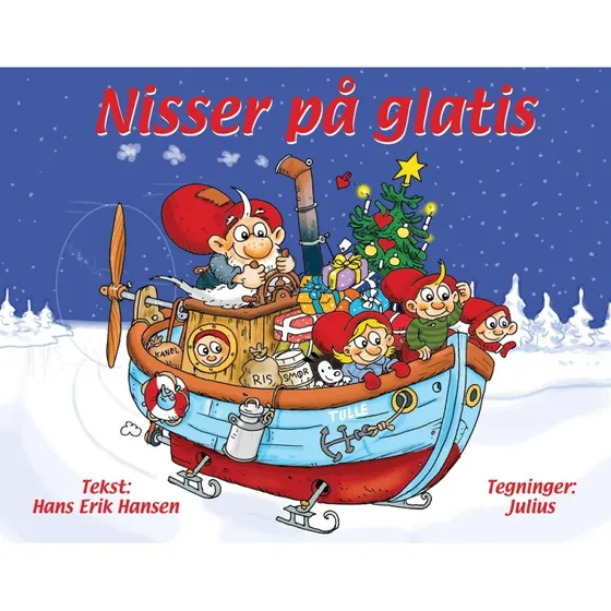 Nisser på glatis – børnebog af Hans-Erik Hansen