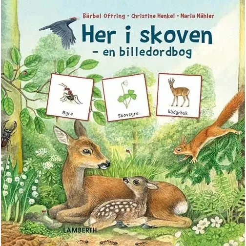 Her i skoven – billedordbog for børn