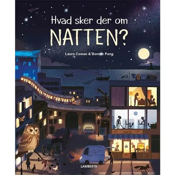 Hvad sker der om natten? – Laura Cowan