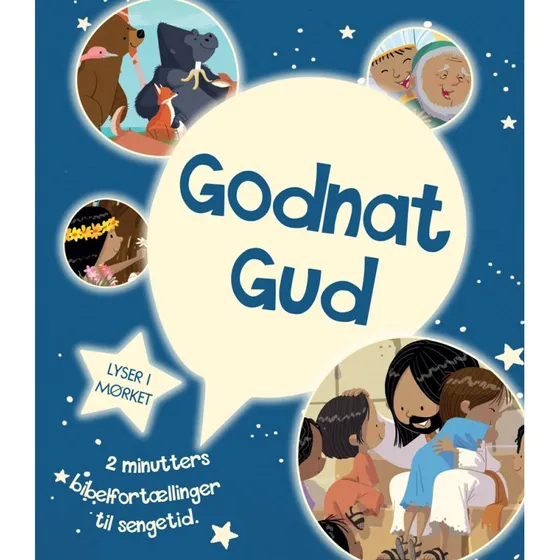 Godnat Gud – lyser i mørke børnebog
