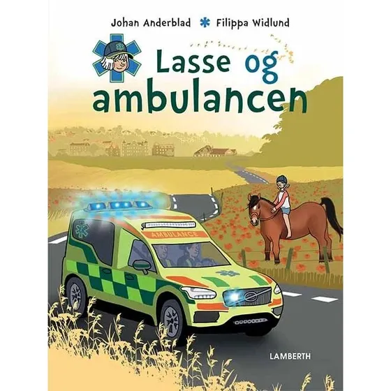 Lasse og ambulancen - børnebog af Johan Anderblad