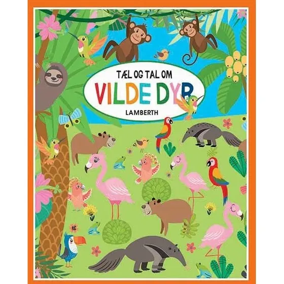 Tæl og Tal Om: Vilde Dyr – Aktivitetsbog