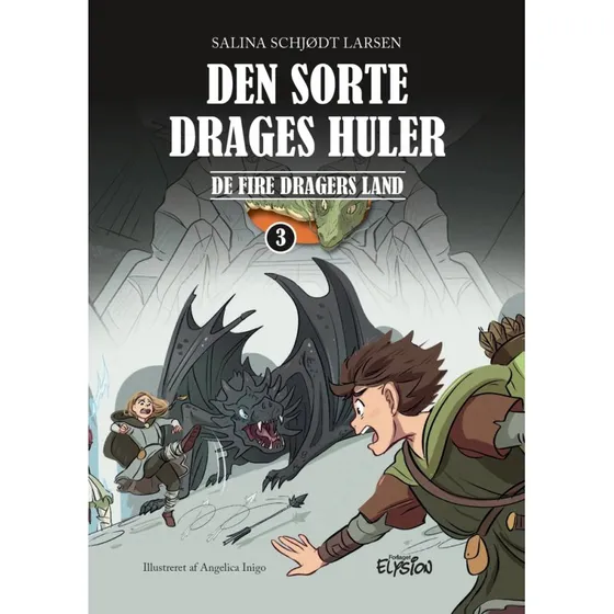Den sorte drages huler (De fire dragers land 3)