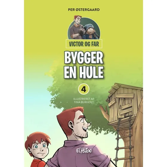 Victor og far bygger en hule – Per Østergård
