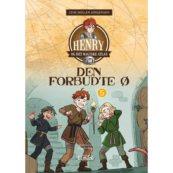Den forbudte ø – Henry og det magiske atlas #5