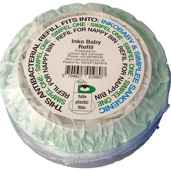 InkoBaby Blepose Refill til Simplee Sangenic 17 x 4,5 cm (1 stk)
