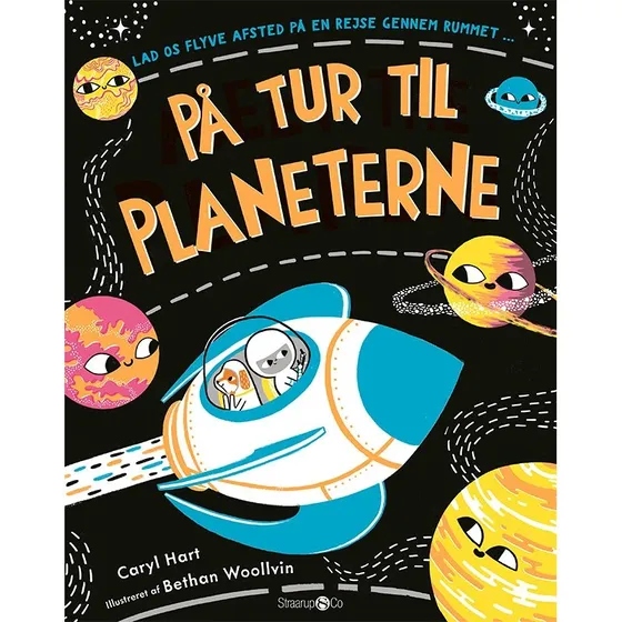 På tur til planeterne – billedbog af Caryl Hart