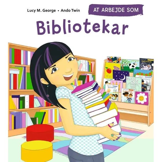 At arbejde som bibliotekar — Rita og bibliotekets fødselsdag