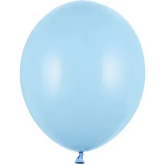 Strong Latexballoner 27 cm 10 stk – Lyseblå (svævetid 7–10 t)