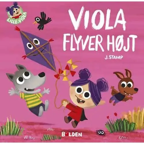 Viola flyver højt! – billedbog af Jørgen Stamp